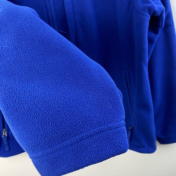 Duluth Trading Fleece Full Zip Blue Gorpcore Outdoor Jacket Men’s Large - Picture 8 of 14